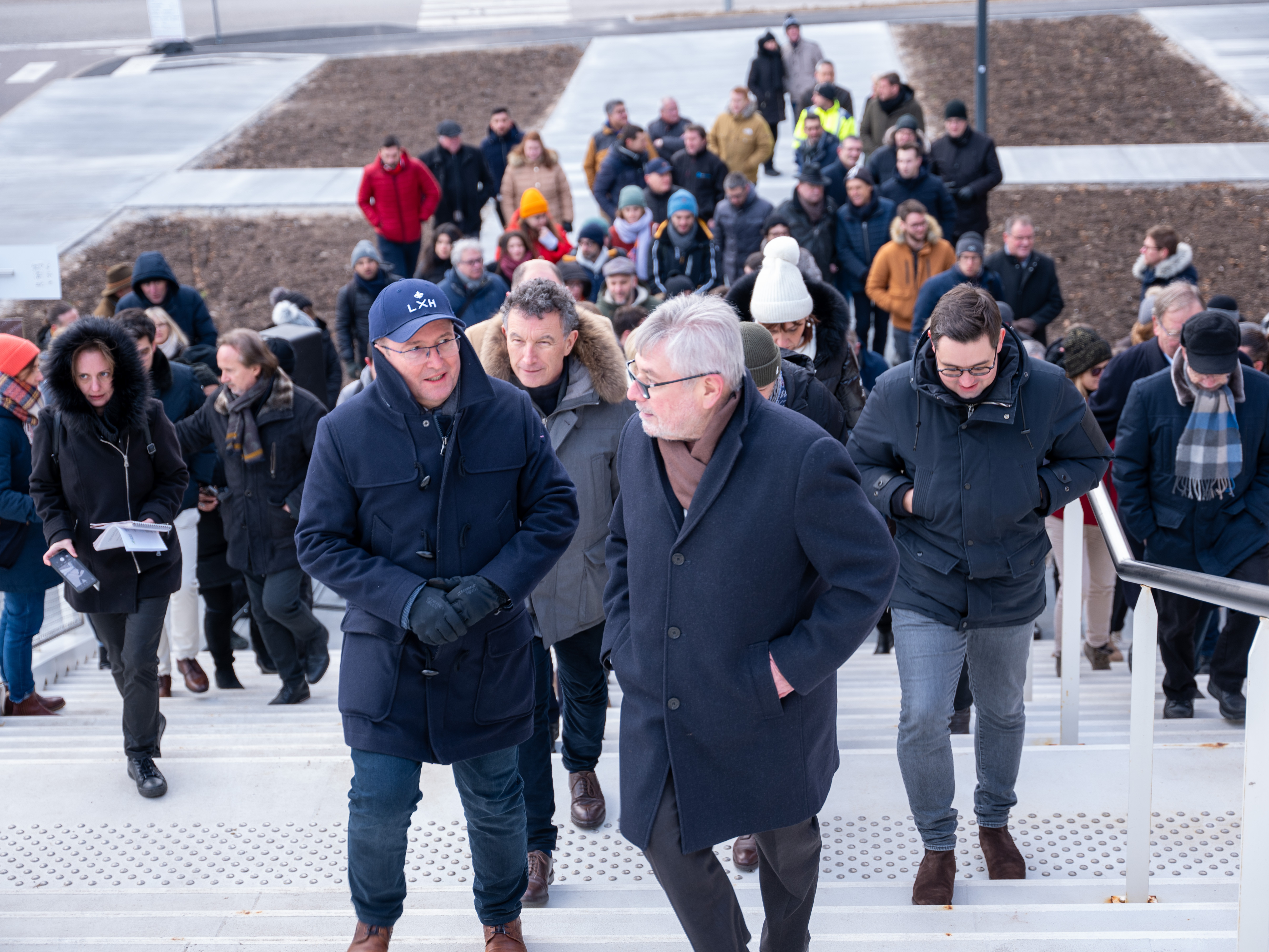 Inauguration du parking Gare