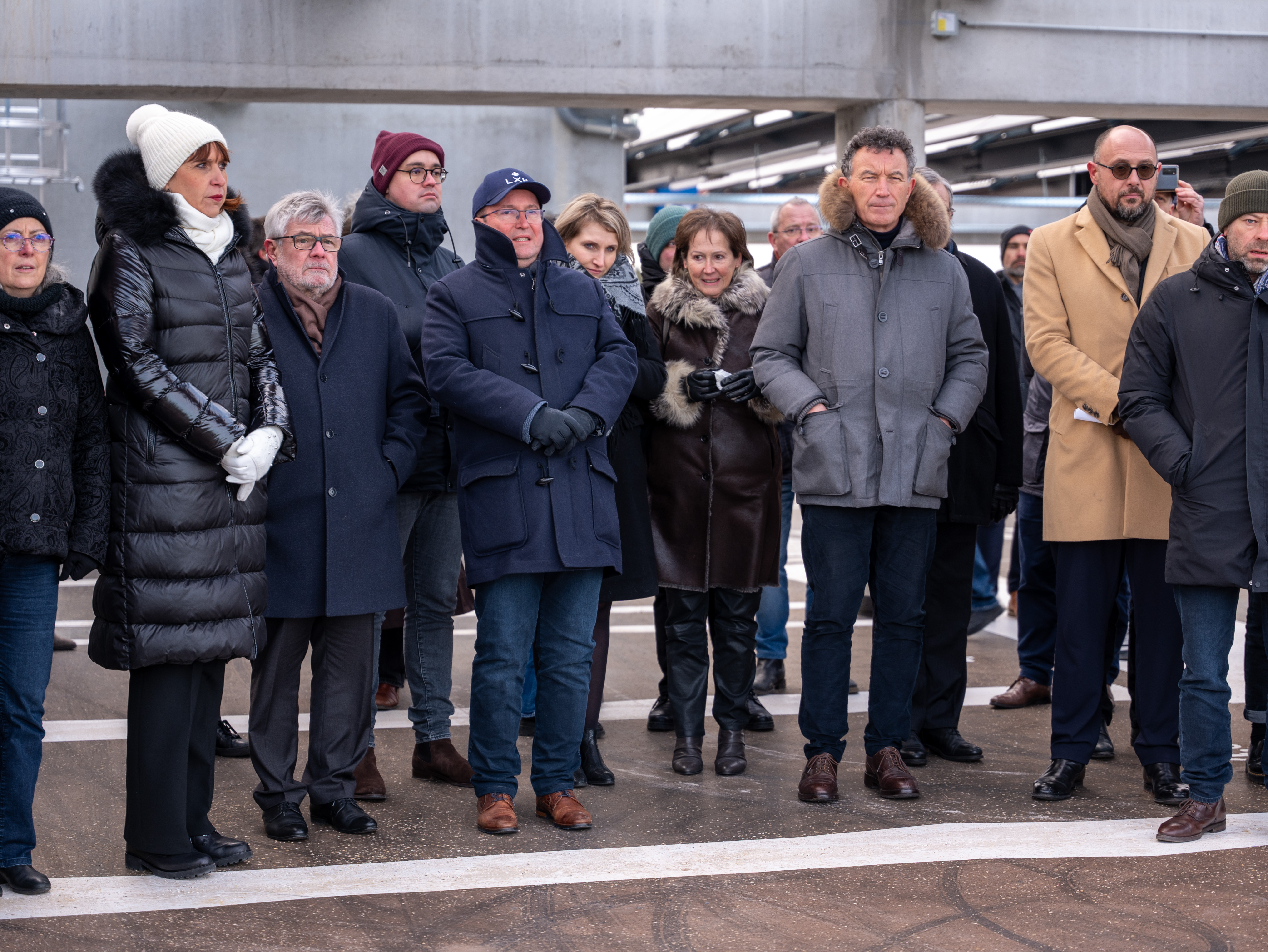 Inauguration du parking Gare