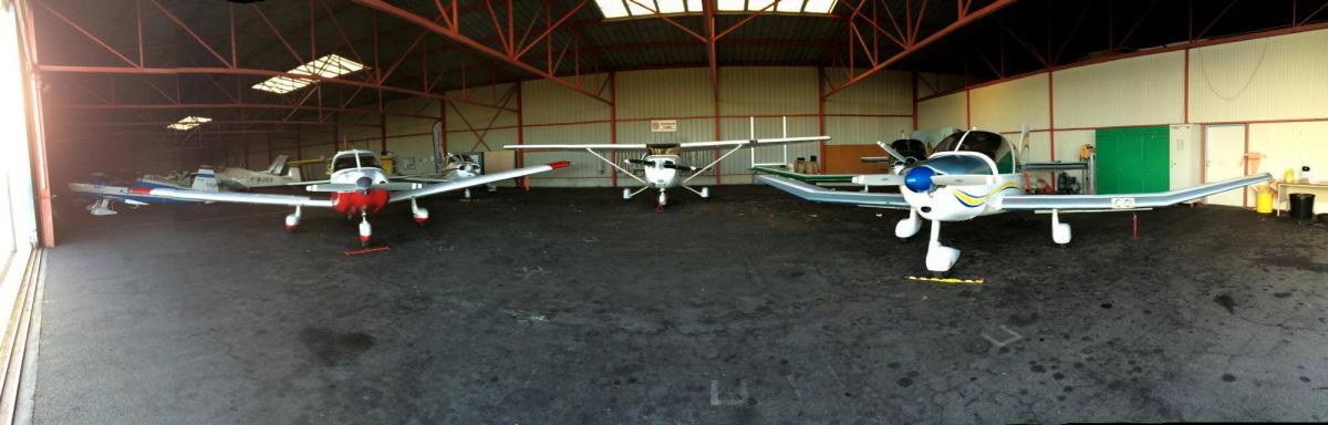 Hangar à avions à l'aérodrome de Haguenau