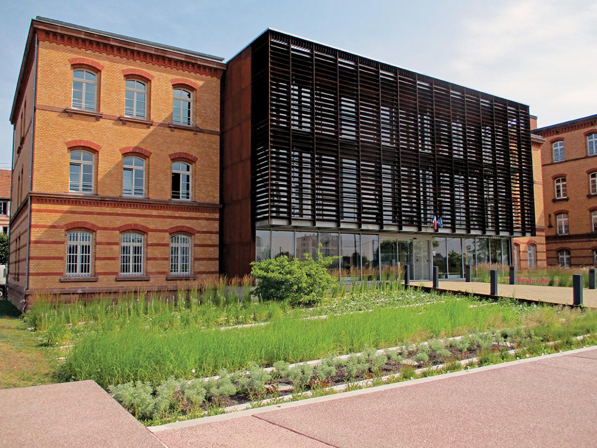 Le Palais de justice de l'Eco-quartier Thurot