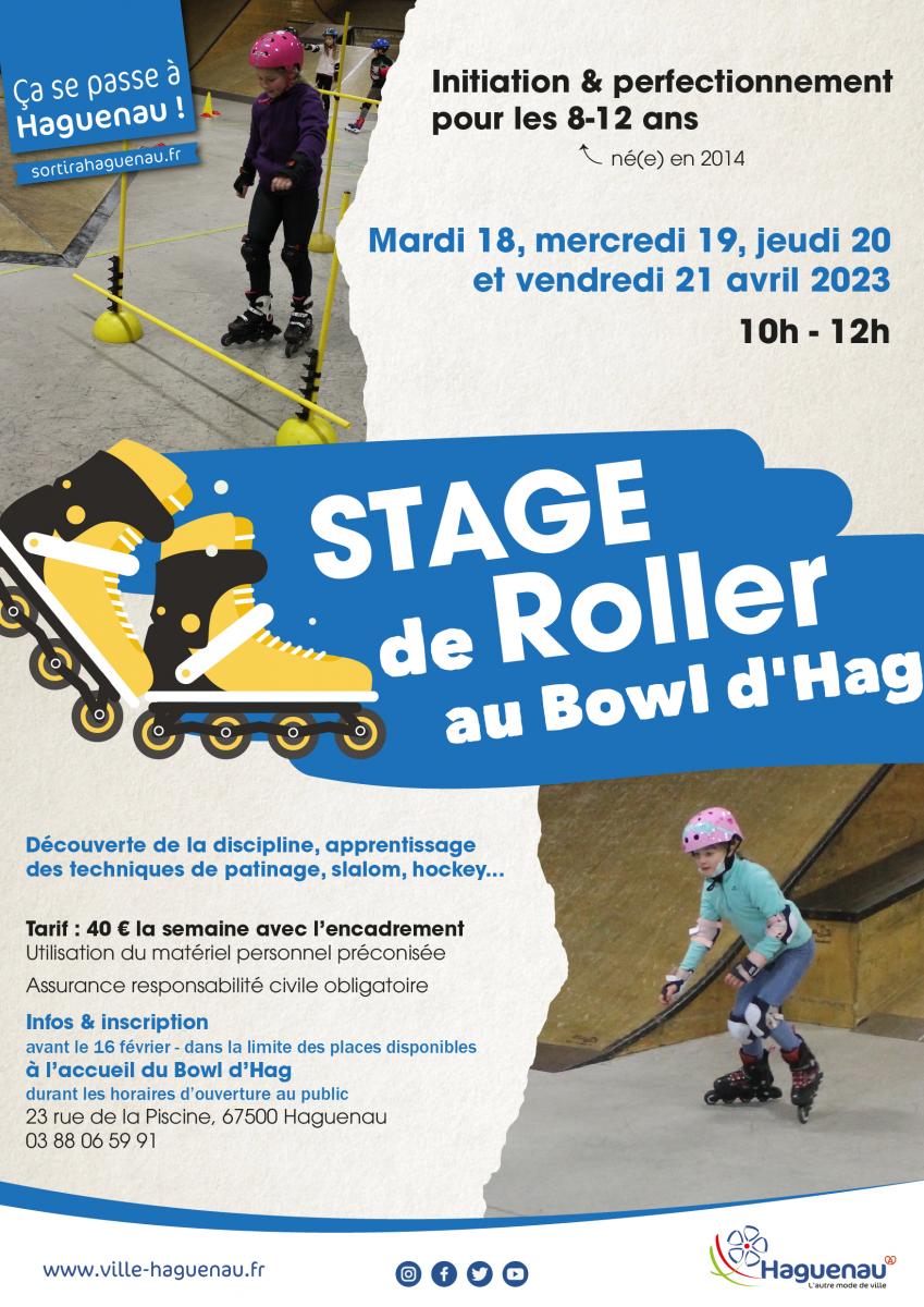 Stage de roller - avril 2023