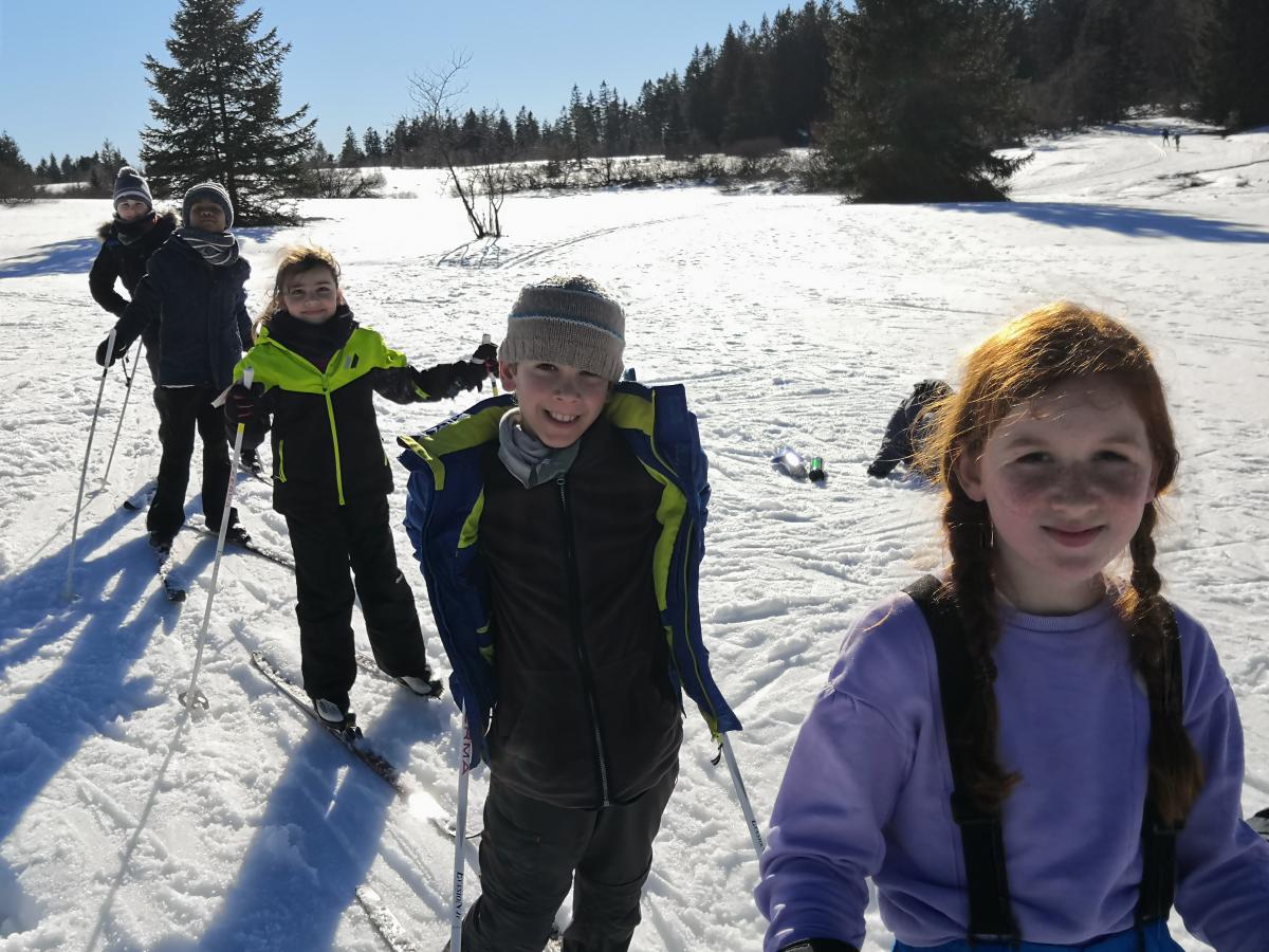 Enfanst au ski
