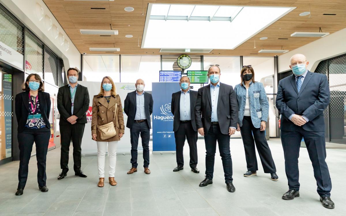 Ouverture de l'Espace gare et services de Haguenau