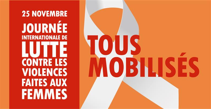 25 novembre : tous mobilisés !